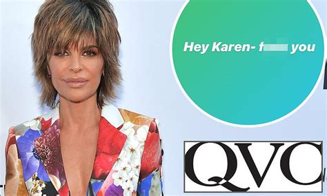 Lisa Rinna Blasts Karens Claiming Qvc Is Muzzling Her After