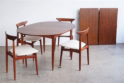 Convertible Danish Modern Dining Set For Sale At 1stdibs