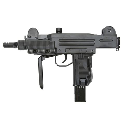 Iwi Mini Uzi Co2 Maschinenpistole 45 Mm Bb Schwarz Blowback Günstig