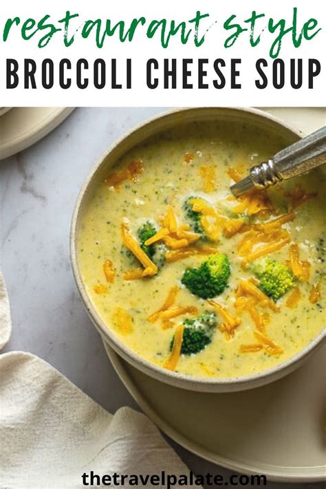 Easy Broccoli Cheese Soup Broccoli Cheese Soup Easy Broccoli Cheese
