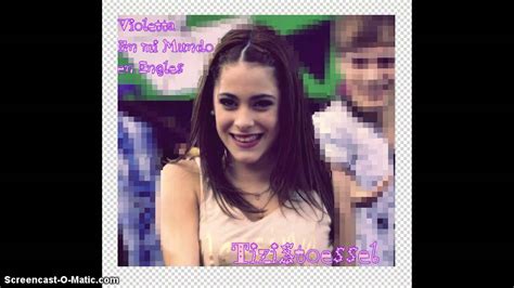 ♥violetta 2 En Mi Mundo En Ingles♥ Youtube