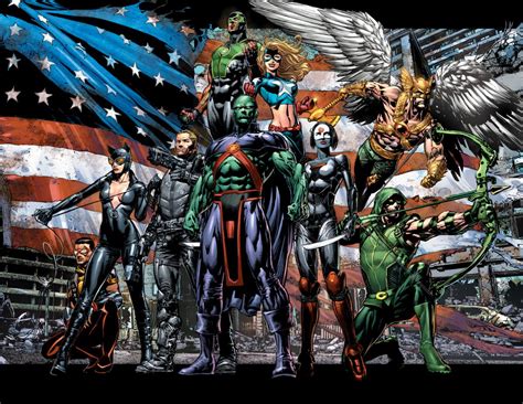 Off My Mind Looking At The New Justice League Of America Roster