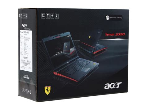 Acer Laptop Ferrari Amd Turion 64 X2 Tl 60 200ghz 2gb Memory 160gb