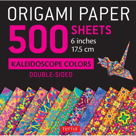 Origami Paper 500 Sheets Kaleidoscope Patterns 6 15 Cm
