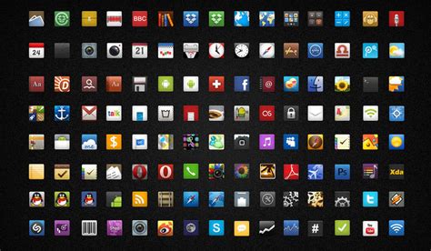 Best Icon Packs For Android July 2013