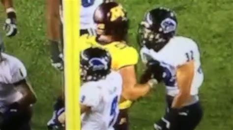 Eastern Illinois Football Player Ejected For Sacktap
