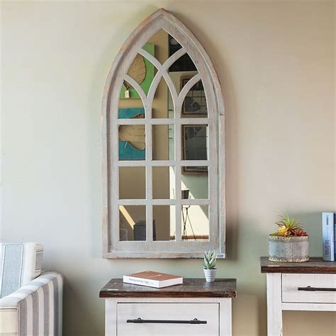 We did not find results for: Luxen Home Cathedral Window Wood Wall Mirror in 2020 | Cathedral windows, Window wall, Decor