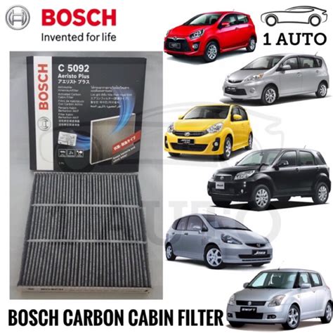 We did not find results for: BOSCH CARBON CABIN AIR FILTER for ALZA, MYVI LAGI BEST ...