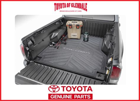 2005 2021 Toyota Tacoma Bed Mat 6ft Long Bed Only Genuine Oem Pt580