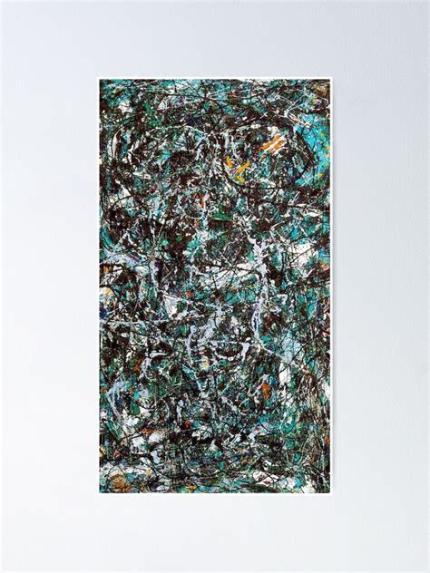 Full Fathom Five Jackson Pollock Poster For Sale By Georgeua Redbubble