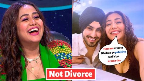 Finally Neha Kakkar And Rohanpreet Singh Give Official Statement About Their Divorce Rumours Youtube