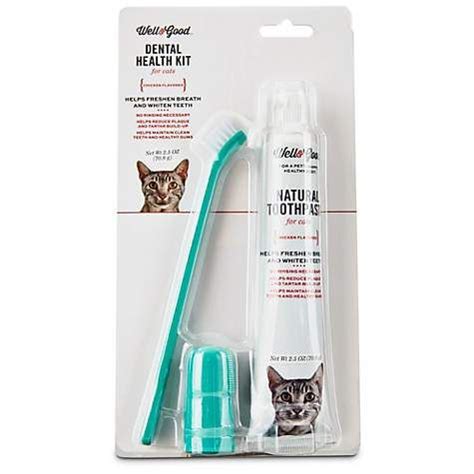 40 lb / 18.14 kgverified purchase. Well & Good Cat Dental Health Kit | Petco | Cat dental ...