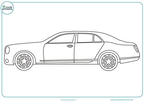 Autos de carreras dibujos animados coches infantiles. Dibujos de coches para colorear - Mundo Primaria