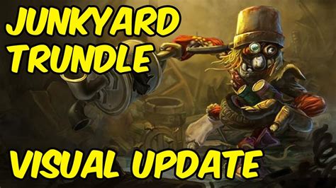 League Of Legends Junkyard Trundle Visual Update Skin Spotlight