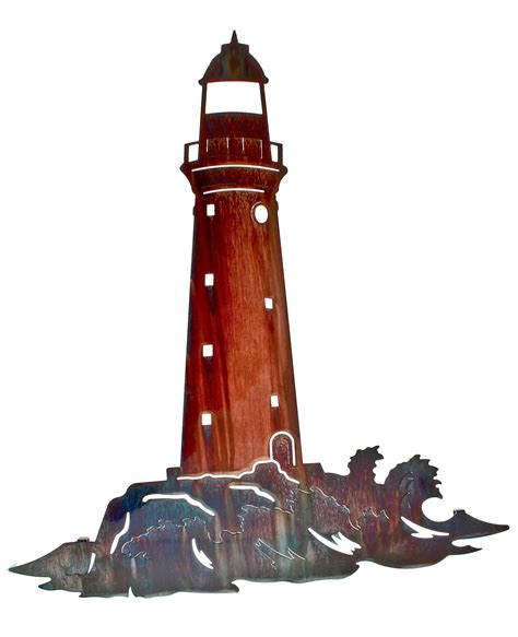 This Simple Yet Sleek Light House Wall Art Piece Will Go Perfect In