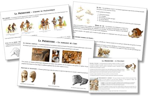 La Préhistoire Traces écrites Et évaluation Ce2