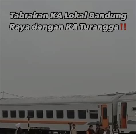 Kereta Turangga Tabrakan Dengan Ka Bandung Raya Di Cicalengka Kai Hot Sex Picture