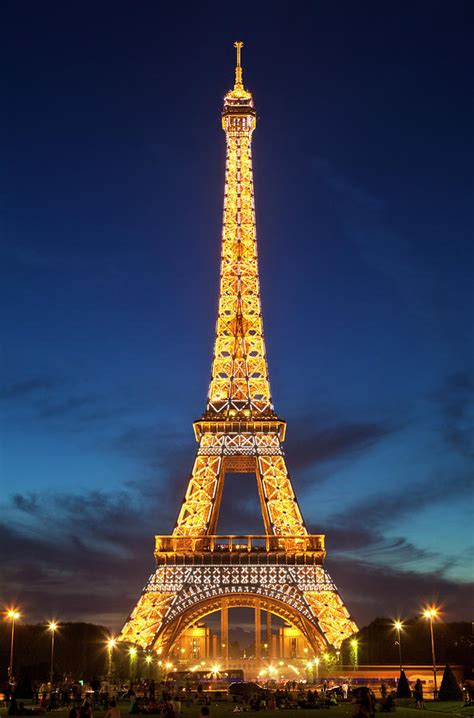 Eiffel Tower At Night Paris France By Neale Clark Robertharding