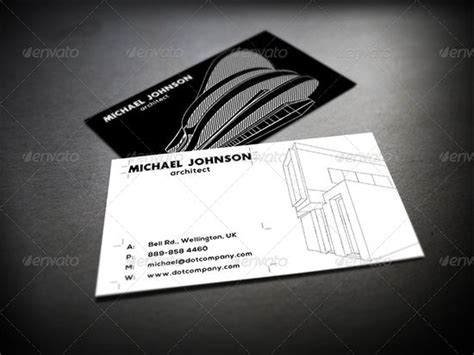 25 Best Business Cards For Architects And Constructors Free And Premium