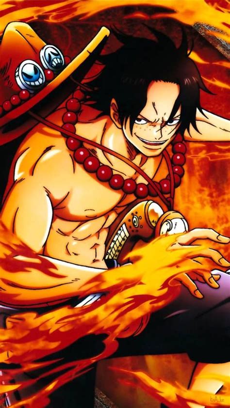 Portgas D Ace Wallpaper One Piece Personagens De Anime Anime E