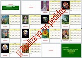Calendario Personalizado 2022 - Láminas y Cuadros .com (Arte, Pintura ...