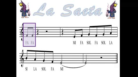 6º Y 5º Primaria La Saeta Flauta Dulce 🎷 Youtube