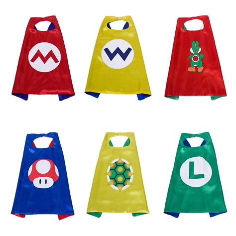 Buy Super Mario Cape Costume Kids Birthday Party Favor