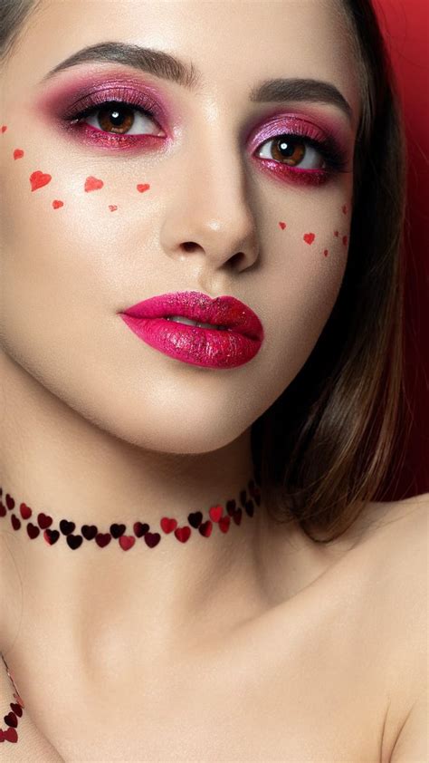Valentines Day Makeup Trends From Red Lips To Glossy Surprises Day