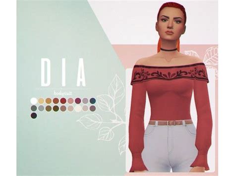 The Sims 4 A Bodysuit Sims 4 Clothing Sims 4 Maxis Match