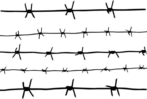 Barbed Wire Fence Png