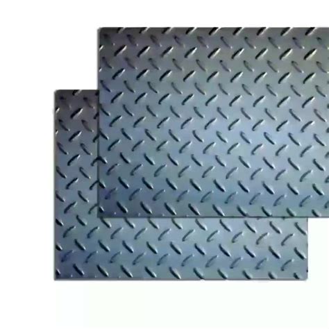 Mild Steel 6mm Ms Chequered Plate Standard Size Weight Buy Carbon