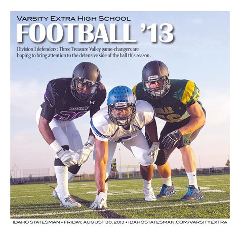 High School Football Preview 2013 By Idaho Statesman Issuu