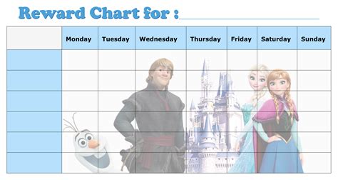 9 Best Frozen Free Printable Potty Charts