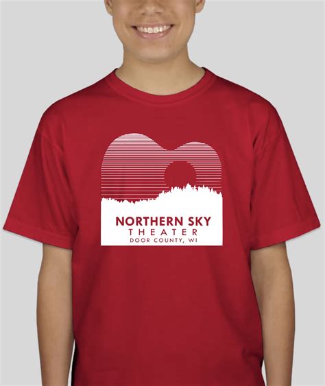 Northern Sky Modern Logo Kids Tee Northern Sky Theater