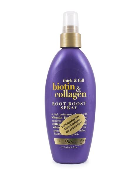 Organix Thick And Full Biotin And Collagen Root Boost Spray