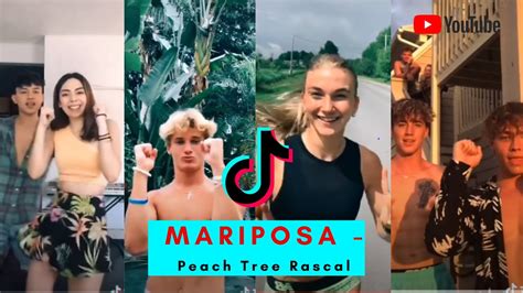 Mariposa Peach Tree Rascal Tik Tok Dance Compilation Part 3 Youtube