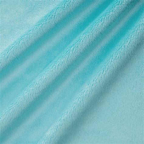 Turquoise 60 Solid Minky Cuddle Fabric From Shannon Fabrics