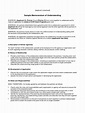 Memorandum of Understanding - 6 Free Templates in PDF, Word, Excel Download