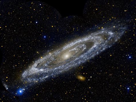 Kollision Der Milchstrasse Mit Der Andromeda Galaxie Hat Schon Begonnen