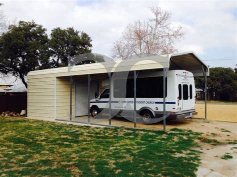 Carport Regular Roof 16w X 36l X 8h Utility Carport