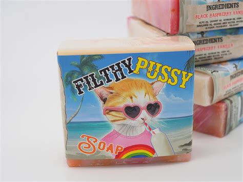 Filthy Pussy Soap Bachelor Party Bachelorette Party Novelty Etsy