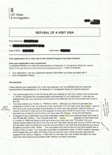 Uk Visa Refusal Appeal Letter Sample Appeal Letter For Schengen Visa
