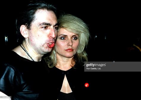 Debbie Harry And Guest During Benefit For World Rainforest News
