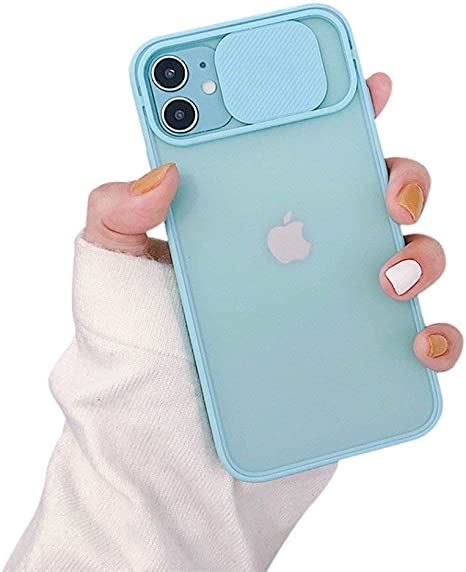 Owm Iphone 11 Case Shockproof Protective Stylish Frosted Back Sliding