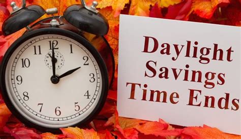 Fall Back An Hour For Daylight Savings Time Eagan Independent