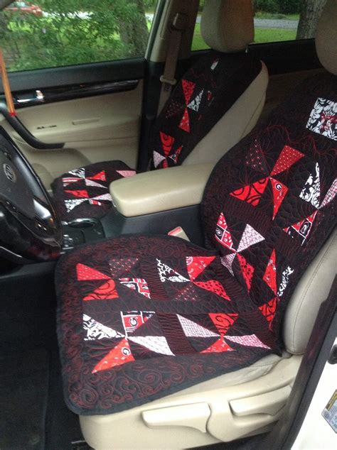 Car Seat Cover Pattern Quilted Etsy