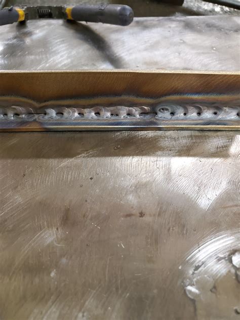 Tig Welding For The First Time Please Help Metal Is Clean Stainless