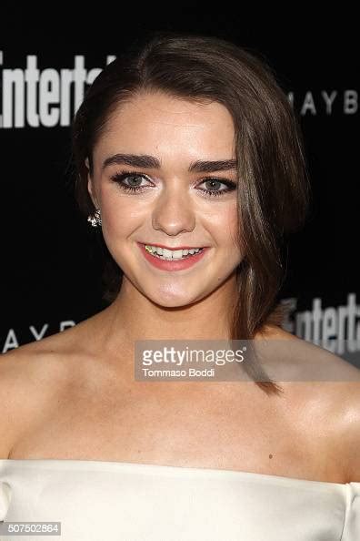 Maisie Williams Attends The Entertainment Weeklys Celebration News