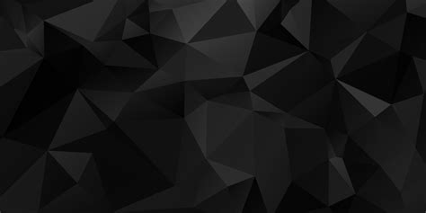 Black Polygonal Mosaic Background Creative Design Templates 4472741