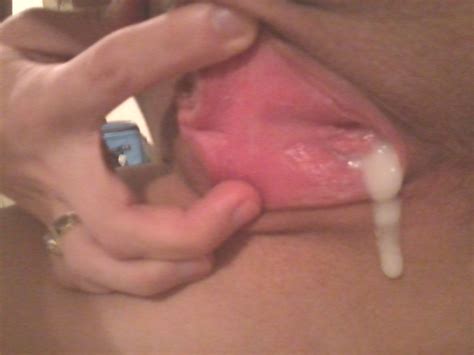 My Pussy Discharge Pics Creamy Pussy Juice Dripping From Her Vagina
